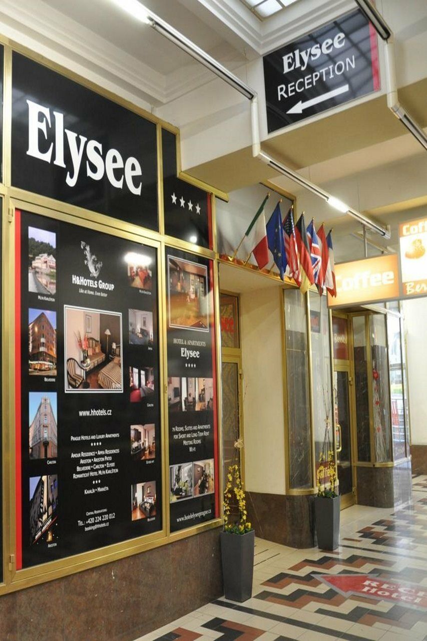 Elysee Hotel Praga Exterior foto